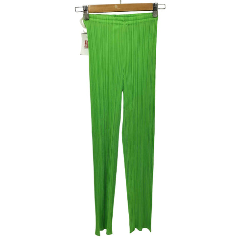 イッセイミヤケ ISSEY MIYAKE プリーツ テーパードパンツ レディース JPN:S