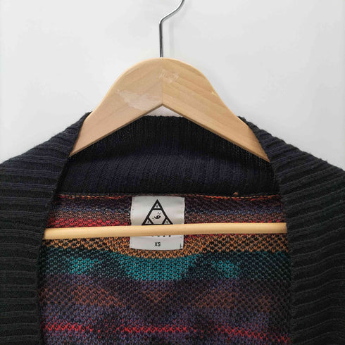 ユニフ UNIF 総柄 ネイティブ カーディガン ガウン レディース import:XS