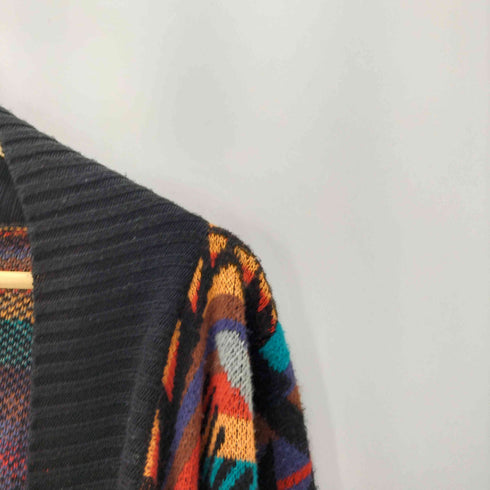 ユニフ UNIF 総柄 ネイティブ カーディガン ガウン レディース import:XS