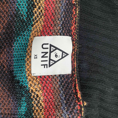 ユニフ UNIF 総柄 ネイティブ カーディガン ガウン レディース import:XS