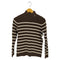 ローレンラルフローレン LAUREN RALPH LAUREN ハイネック ボーダーニット レディース import:L