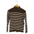ローレンラルフローレン LAUREN RALPH LAUREN ハイネック ボーダーニット レディース import:L