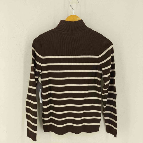 ローレンラルフローレン LAUREN RALPH LAUREN ハイネック ボーダーニット レディース import:L