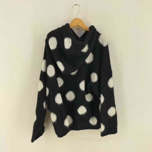マークジェイコブス MARC JACOBS THE BRUSHED SPOTS KNIT HOODIE レディース XS
