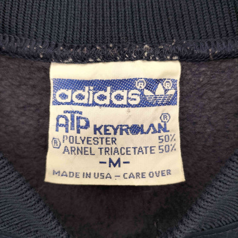 アディダス adidas 70-80S MADE IN USA ATPトレフォイルロゴ サイドライントラックジャケット メンズ JPN:M