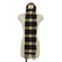 バーバリーロンドン BURBERRY LONDON England 現行 ノバチェック フリンジマフラー レディース