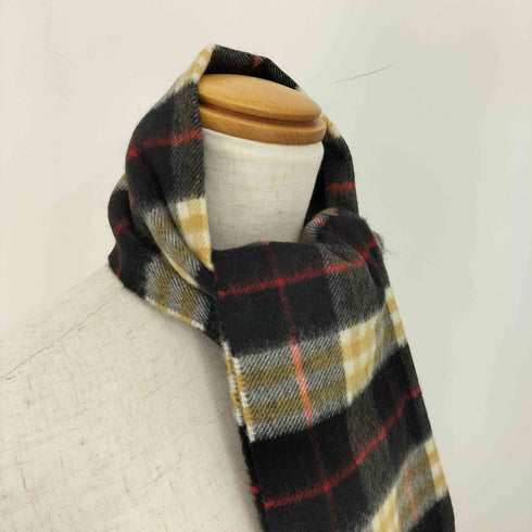 バーバリーロンドン BURBERRY LONDON England 現行 ノバチェック フリンジマフラー レディース