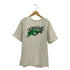 アベイシングエイプ A BATHING APE ロゴプリント クルーネック コットン半袖Tシャツ メンズ L