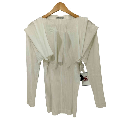 イッセイミヤケ ISSEY MIYAKE 変形 プリーツ ブラウス レディース JPN:M