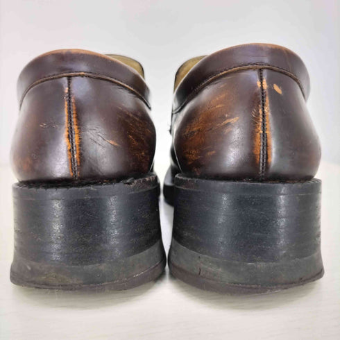 crack a jack スクエアトゥ 厚底 ローファー メンズ 41