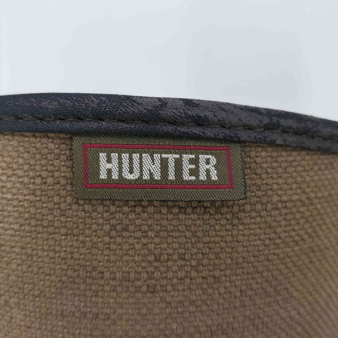 ハンター HUNTER キャンバス地切替 レインブーツ レディース 37