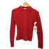 ツモリチサト TSUMORI CHISATO モヘヤ ハーフジップ ニットポロ レディース JPN:M