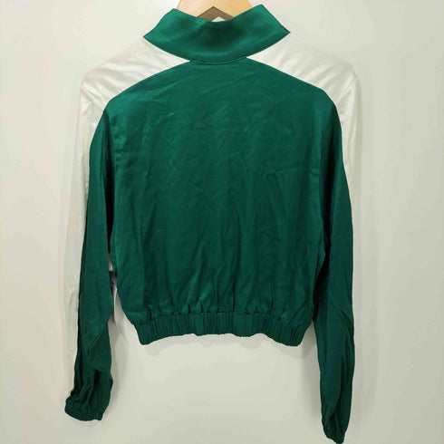ザラ ZARA サテン トラックジャケット レディース import:S