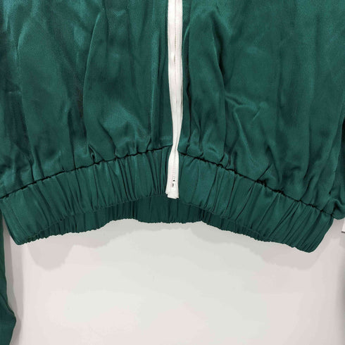ザラ ZARA サテン トラックジャケット レディース import:S