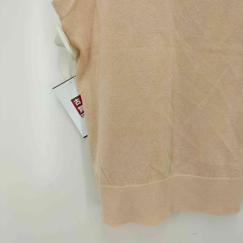 クラネ CLANE SLEEVELESS SHEER KNIT TOPS レディース JPN:1