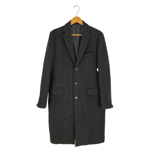 キャサリンハムネットロンドン KATHARINE HAMNETT LONDON ウールナイロン チェスターコート メンズ import:L