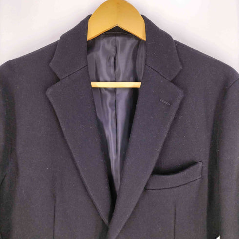 キャサリンハムネットロンドン KATHARINE HAMNETT LONDON ウールナイロン チェスターコート メンズ import:L