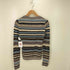クラネ CLANE MOLE MIX BORDER KNIT TOPS レディース JPN:1