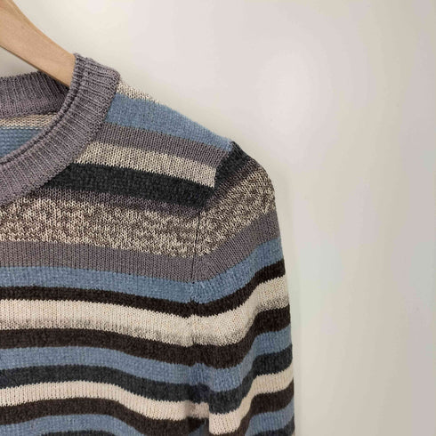クラネ CLANE MOLE MIX BORDER KNIT TOPS レディース JPN:1