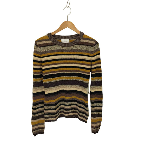 クラネ CLANE MOLE MIX BORDER KNIT TOPS レディース JPN:1