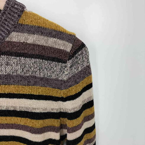 クラネ CLANE MOLE MIX BORDER KNIT TOPS レディース JPN:1
