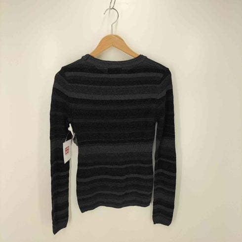 クラネ CLANE MOLE MIX BORDER KNIT TOPS レディース JPN:1