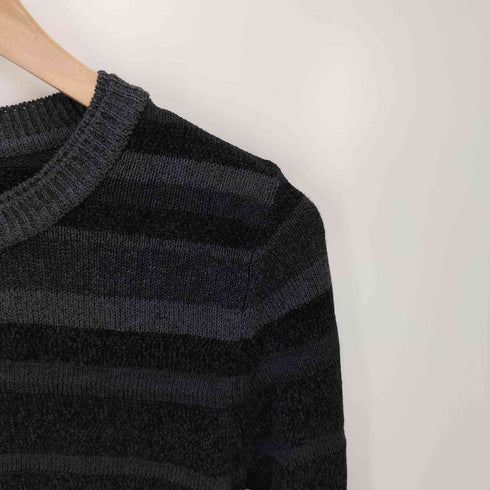 クラネ CLANE MOLE MIX BORDER KNIT TOPS レディース JPN:1