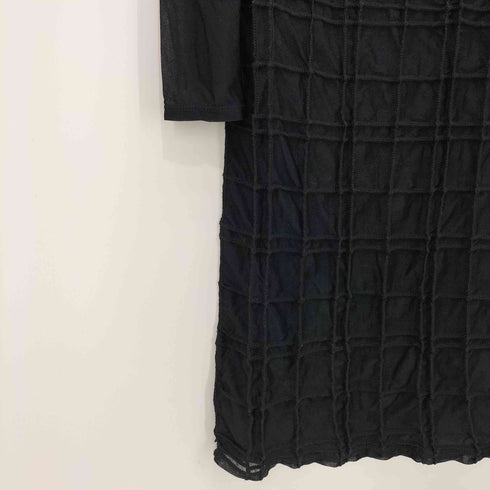 JEAN COLONNA イタリア製 チェックパターン チュニック ワンピース ドレス レディース import:S