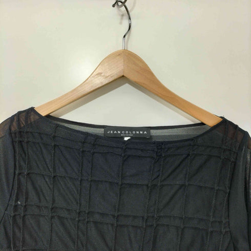 JEAN COLONNA イタリア製 チェックパターン チュニック ワンピース ドレス レディース import:S