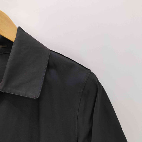 マッキントッシュ Mackintosh MADE IN Scotland 英国製 ゴム引き コットン バルマカーン ステンカラーコート メンズ UK:36