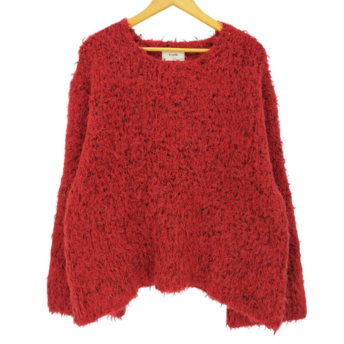 クラネ CLANE BEAR SHAGGY HAND KNIT TOPS レディース JPN:1