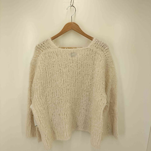 クラネ CLANE BEAR SHAGGY HAND KNIT TOPS レディース JPN:2
