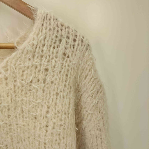 クラネ CLANE BEAR SHAGGY HAND KNIT TOPS レディース JPN:2