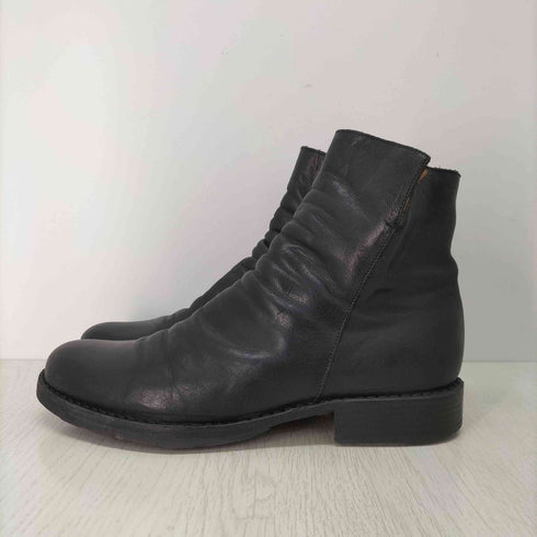 FIORENTINI+BAKER ELF エルフ イタリア製 サイドジップ レザー ショート ブーツ メンズ EUR:43