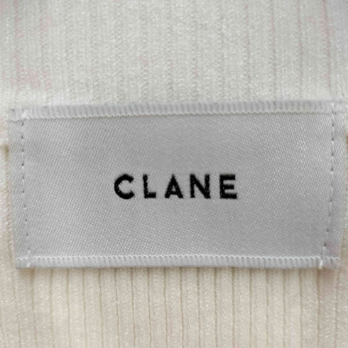 クラネ CLANE H/N RIB KNIT TOPS レディース JPN:1