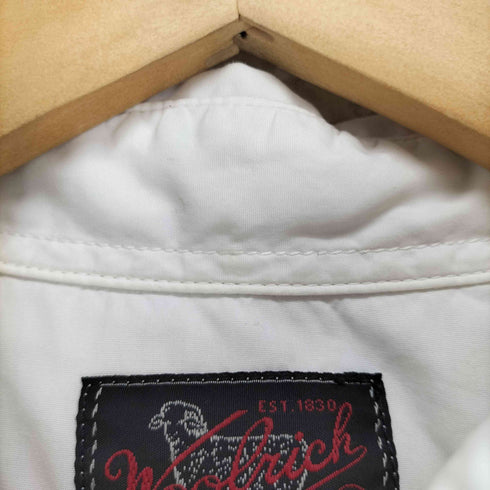 ウールリッチ WOOLRICH 黒タグ 復刻 USA製 デザインシャツ メンズ M