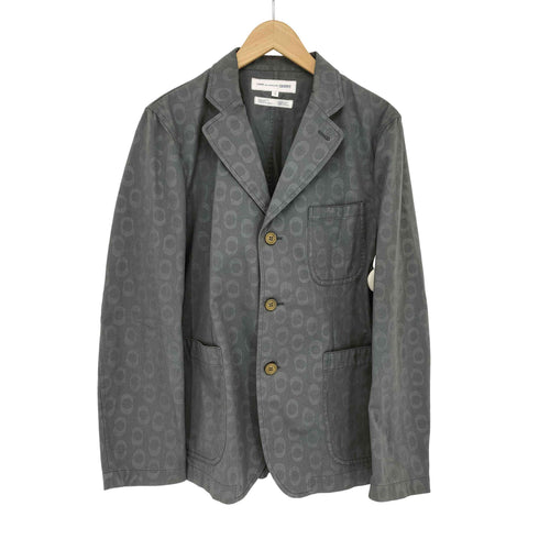 コムデギャルソンシャツ COMME des GARCONS SHIRT アート柄 三つボタン テーラードジャケット メンズ JPN:S
