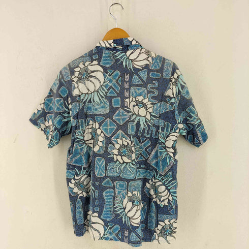 Barefoot in Paradise 80S USA製 ボタニカルアロハシャツ メンズ import:L