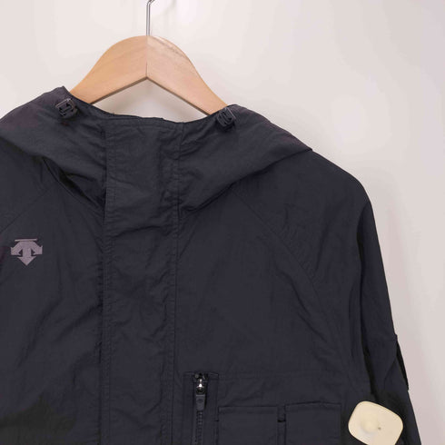 デサント descente dualis フード ナイロンウーブンジャケット メンズ JPN:L