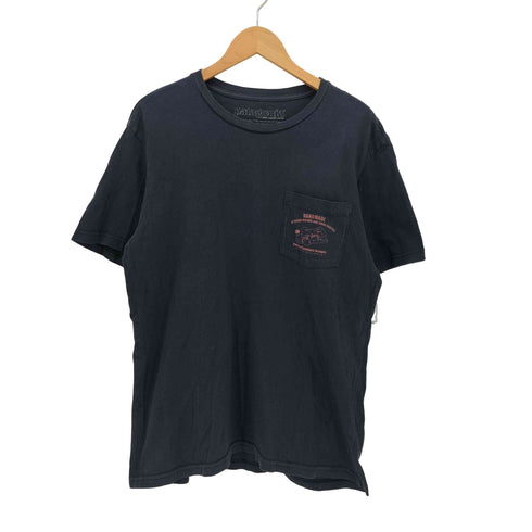 パタゴニア patagonia USA製 フレッチャーシュイナード クルーネック S/S Tシャツ メンズ import:M