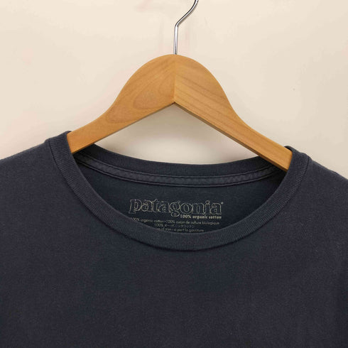パタゴニア patagonia USA製 フレッチャーシュイナード クルーネック S/S Tシャツ メンズ import:M