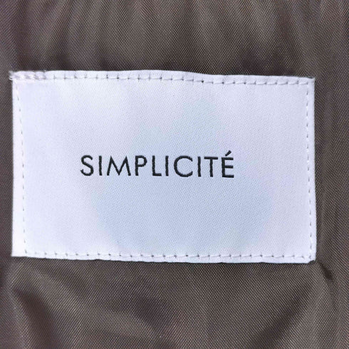 シンプリシテェ SIMPLICITE 22AW B.C STOCK オーバーMA-1 レディース