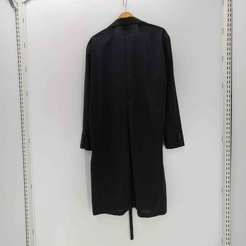 アトウ ato 17AW ウール ポリ 混紡 ロング シアー テーラード ガウン メンズ JPN:46