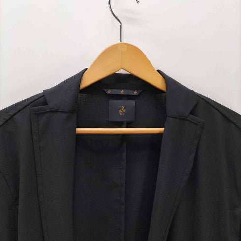 アトウ ato 17AW ウール ポリ 混紡 ロング シアー テーラード ガウン メンズ JPN:46