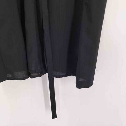 アトウ ato 17AW ウール ポリ 混紡 ロング シアー テーラード ガウン メンズ JPN:46