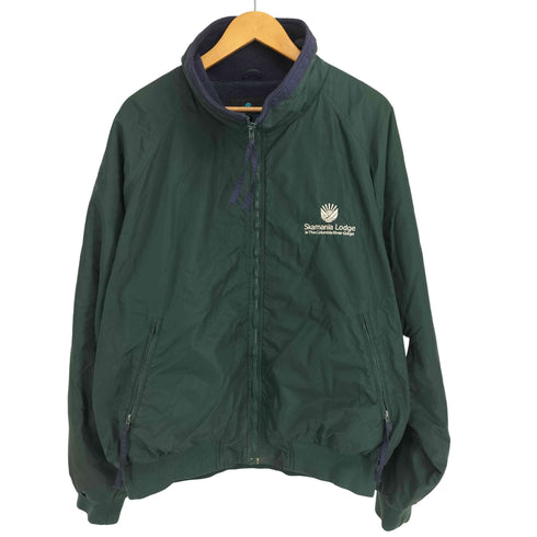 トライマウンテン TRI-MOUNTAIN 90S 企業ロゴ ナイロンジャケット メンズ import:XL