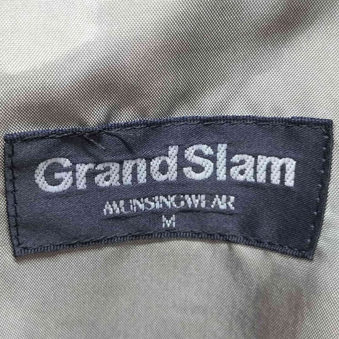マンシングウェア GRANDSLAM MUNSINGWEAR ジップアップ シェル ジャケット ゴルフウェア メンズ import:M