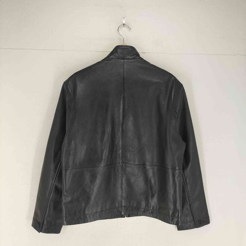 ザラ ZARA sheepskin リラックスフィットレザージャケット メンズ S