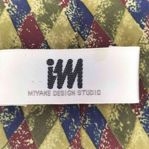 ミヤケデザインスタジオ im MIYAKE DESIGN STUDIO ひし形柄 デザインネクタイ メンズ