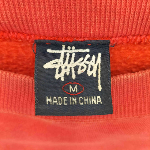 ステューシー Stussy 90s OLD 紺タグ 4CITY コットンポリ クルーネックスウェット メンズ JPN:M